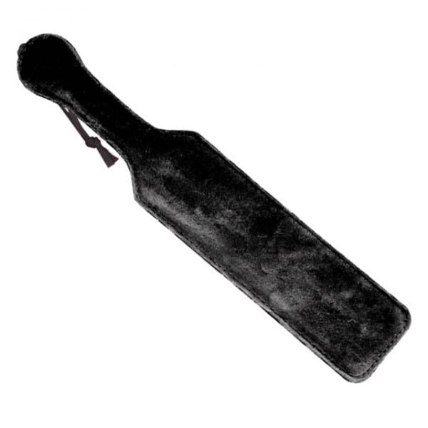 Leather Paddle With Black Fur - Buy X Toys