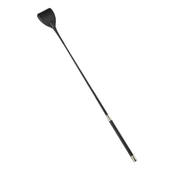 Black Leather Riding Crop - Buy X Toys