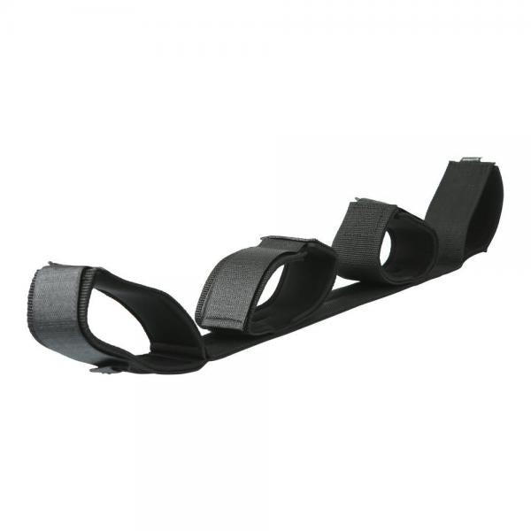 Bondage Bar with Neoprene Velcro Cuffs 24 inches Black - Buy X Toys