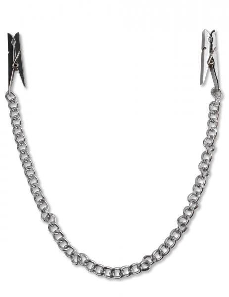 Fetish Fantasy Nipple Chain Clips Silver - Buy X Toys