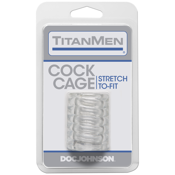 Titanmen Cock Cage Clear - Buy X Toys