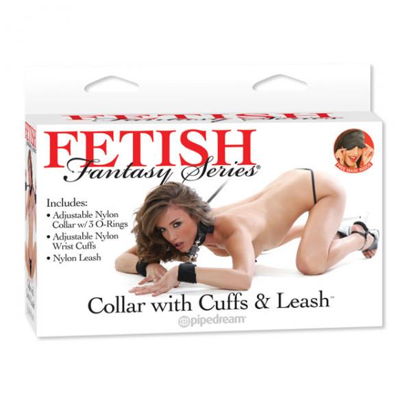 Fetish Fantasy Collar With Cuffs And Leash - Buy X Toys