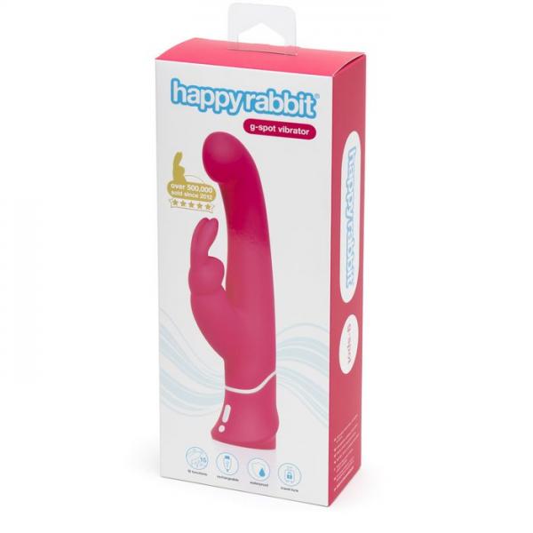 Happy Rabbit 2 G-Spot Vibrator Pink USB Rechargeable - Buy X Toys