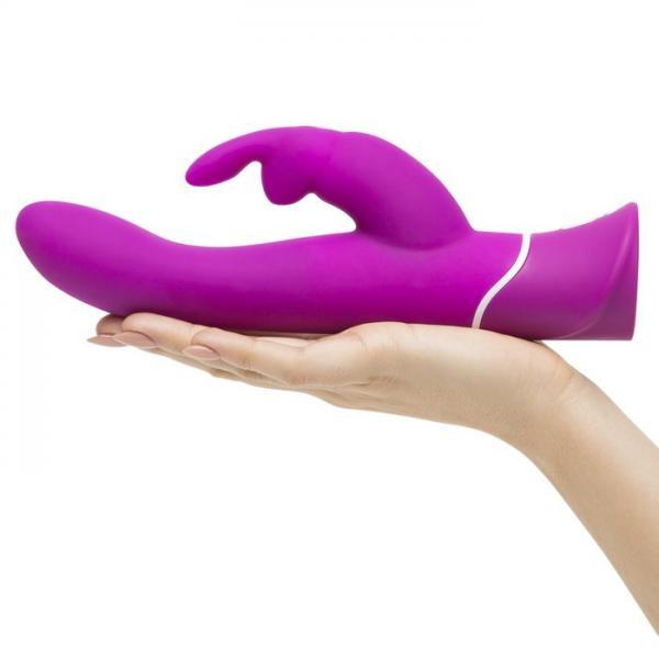 Happy Rabbit 2 Curve Vibrator Purple USB Rechargeable - Buy X Toys