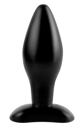 Anal Fantasy Medium Silicone Plug Black