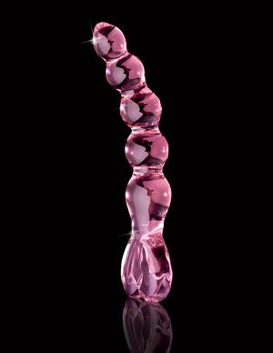 Icicles No 43 Pink Glass Beaded Massager - Buy X Toys