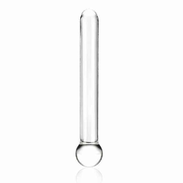 Glas 7 inches Straight Glass Dildo Clear - Buy X Toys