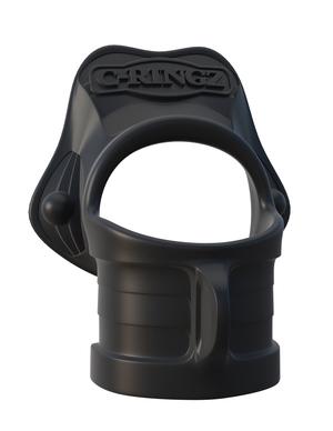 Fantasy C-Ringz Rock Hard Ring & Ball Stretcher Black - Buy X Toys