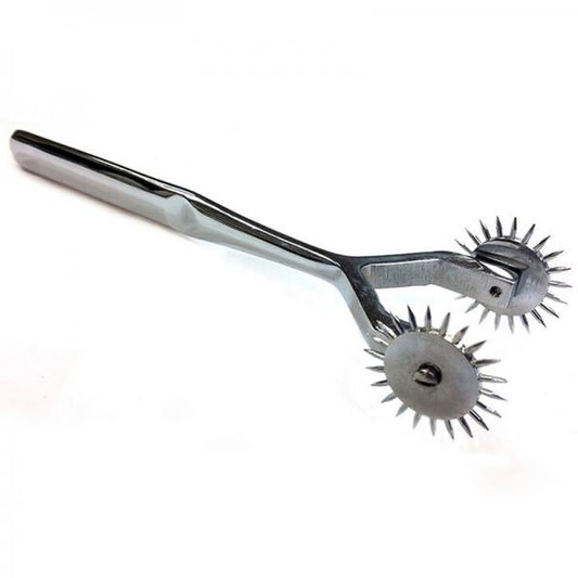 Rouge Two Prong Pinwheel Stainless Steel - Buy X Toys