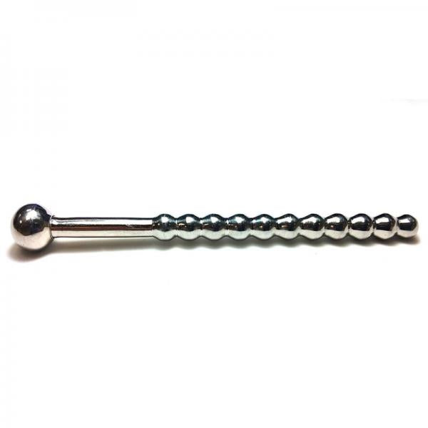 Rouge Beaded Urethral Sound W/stopper - Buy X Toys