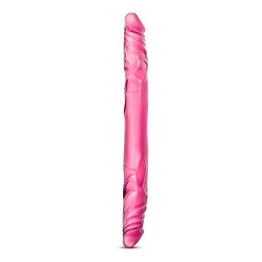 B Yours - 14in Double Dildo - Pink - Buy X Toys