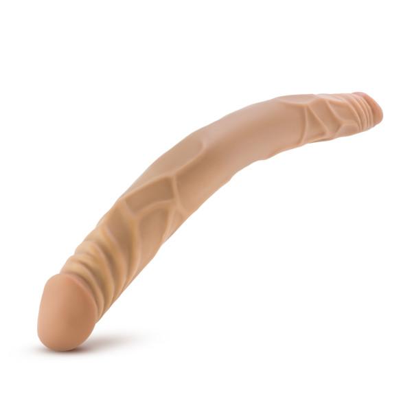 B Yours 14 inches Double Dildo Latin Tan - Buy X Toys