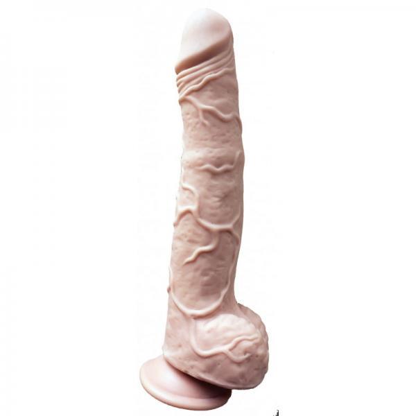 Skinsations Cockasaurus 11 inches Dildo Beige - Buy X Toys