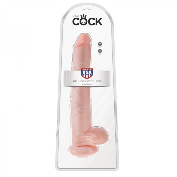 King Cock 14in Cock - Beige - Buy X Toys