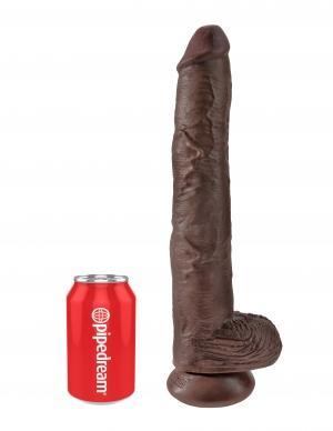 King Cock 14in Cock - Brown - Buy X Toys