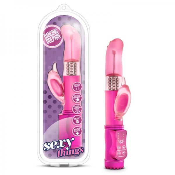 Dancing Dolphin Fuchsia Pink Vibrator - Buy X Toys