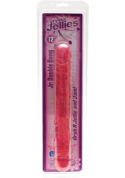 Jellies Jr Double Dong 12 Inch - Pink - Buy X Toys