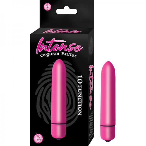 Intense Orgasm Bullet 10 Function Waterproof Pink - Buy X Toys