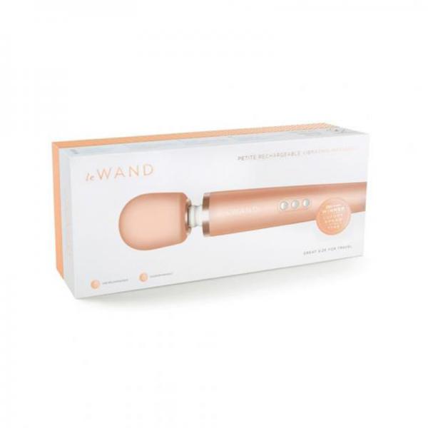 Le Wand Petite Rose Gold Rechargeable Massager - Buy X Toys