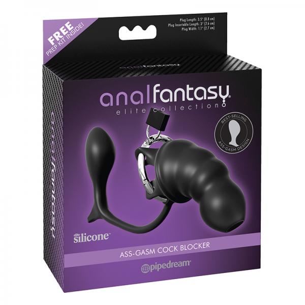 Anal Fantasy Elite Ass-gasm Cock Blocker - Buy X Toys