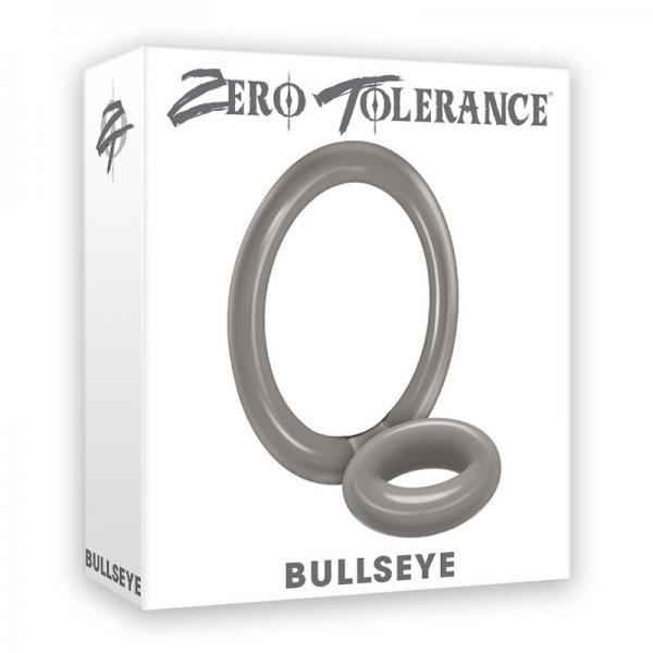 Bullseye Cock Ring Double Ring Smoke - Buy X Toys