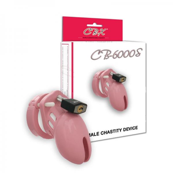 Cb-6000s Pink Male Chastity Cage - Buy X Toys