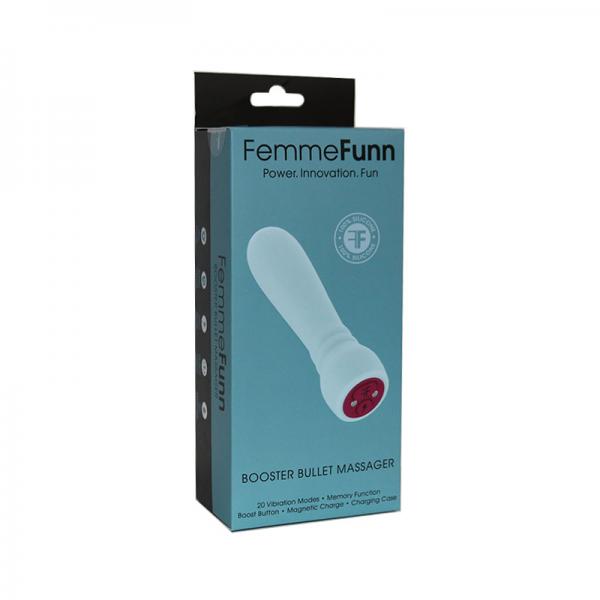 Femmefunn Booster Bullet Vibrator Light Blue - Buy X Toys