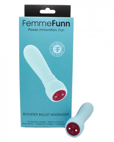 Femmefunn Booster Bullet Vibrator Light Blue - Buy X Toys