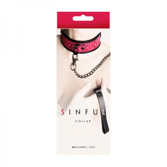 Sinful 1in Collar Pink - Buy X Toys