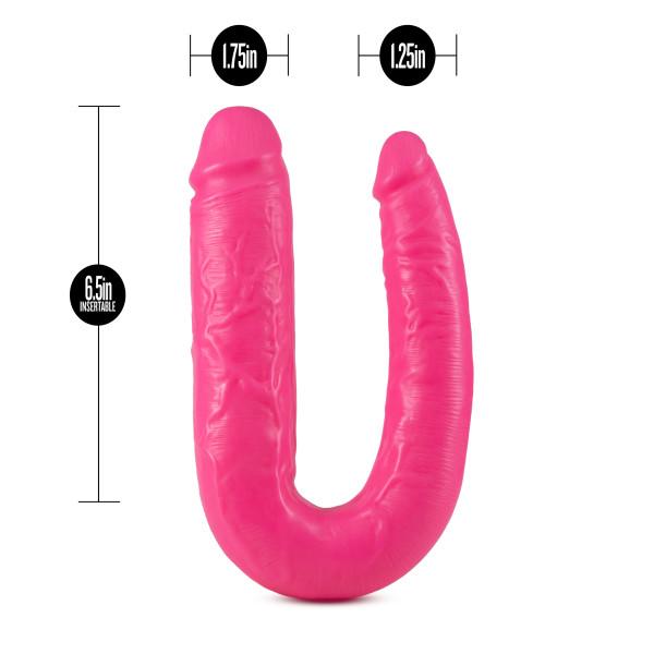 Big As Fuk 18 Inches Double Head Cock Pink - Buy X Toys