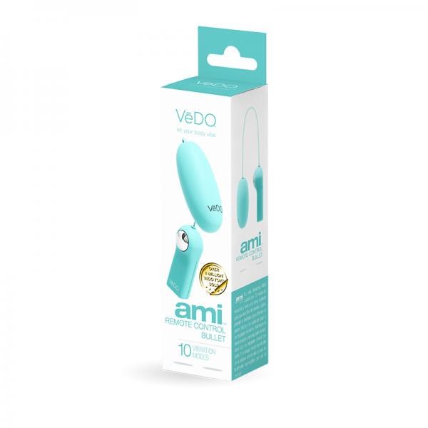 Vedo Ami Remote Bullet Tease Me Turquoise - Buy X Toys